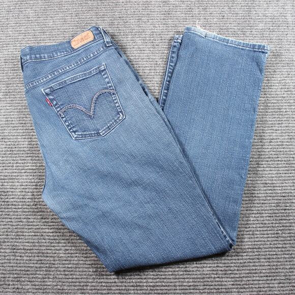 Levi’s 505 Straight Leg Jeans Men’s Blue Medium Wash W32 L30 (No Tag) - Picture 1 of 12